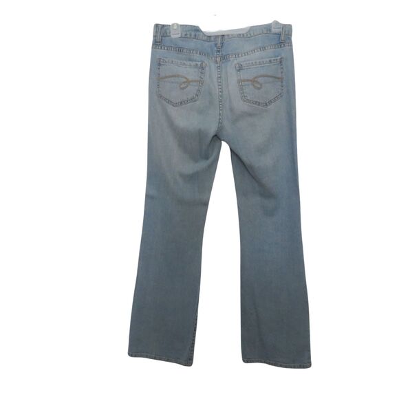 Faded Glory Jeans Women 6 Light Blue Boot Cut with 5 Pockets Soft , Western Wear - Picture 2 of 8